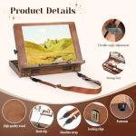 Adjustable A3 Tabletop Easel for Artists