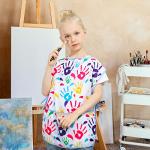 Nidoul Kids Sleeveless Art Smock with Pockets