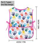 Nidoul Kids Sleeveless Art Smock with Pockets