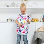 Nidoul Kids Sleeveless Art Smock with Pockets