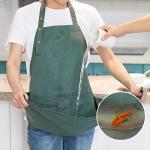 MORNITE Waterproof Art Apron for Painting and Cooking