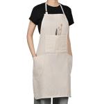 Adjustable Canvas Painting Apron with Pockets