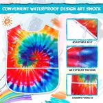 Kids Waterproof Art Smocks with Pockets - Rainbow