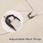 Adjustable Canvas Painting Apron with Pockets