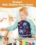 Kids Waterproof Art Smocks with Pockets - 2 Pack
