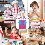 Kids’ Waterproof Art Smock with Long Sleeves - 2 Pack