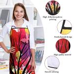 Colorful Waterproof Painting Apron for Adults - 3 Pack