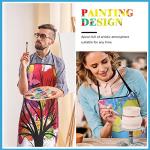 Colorful Waterproof Painting Apron for Adults - 3 Pack