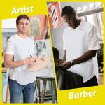 Waterproof Art Smock Apron with Pockets