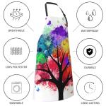 Granbey Colorful Waterproof Artist Painting Apron