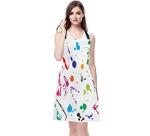 Abstract Paint Splashes Apron for Artists and Chefs