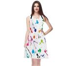 Abstract Paint Splashes Apron for Artists and Chefs