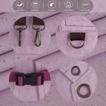 Kids Waterproof Art Apron with Pockets - Lavender