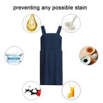 ZQFFB Women's Pinafore Apron with Pockets