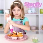 Kids Waterproof Art Apron with Pockets - Lavender