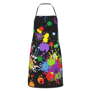 Colorful Waterproof Artist Apron with Pockets