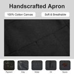 Adjustable Artist Apron with 10 Pockets