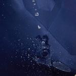 Men's Navy Blue Art Apron with Pockets