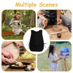 Waterproof Cleaning and Art Smock Apron - Black
