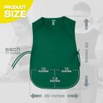 ROTAENT Waterproof Art Smock Apron with Pockets