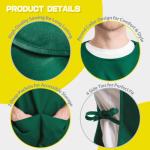 ROTAENT Waterproof Art Smock Apron with Pockets