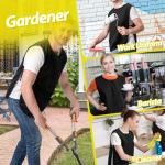 Waterproof Art Smock Apron with Pockets