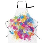 Colorful Waterproof Artist Apron with 2 Pockets