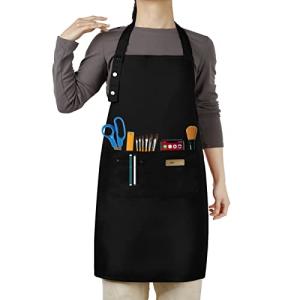 Hongsome Adjustable Artist Apron with 3 Pockets