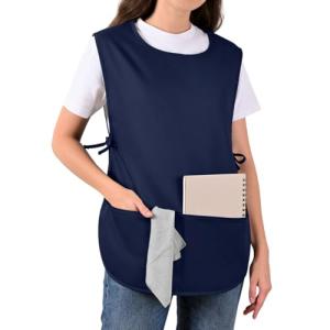 ROTAENT Waterproof Art Smock Apron with Pockets