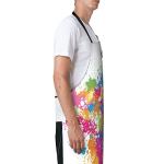 Colorful Waterproof Artist Apron with 2 Pockets