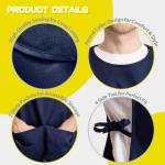 ROTAENT Waterproof Art Smock Apron with Pockets