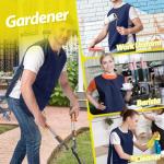 ROTAENT Waterproof Art Smock Apron with Pockets