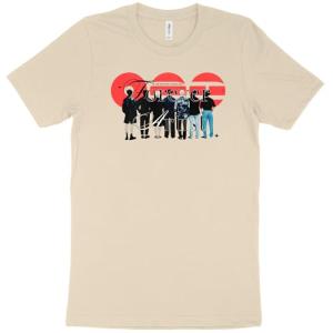 Seven Members Silhouette Graphic T-Shirt - Natural