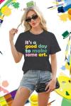 Funny Art Teacher T-Shirt for Creative Women