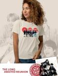 Seven Members Silhouette Graphic T-Shirt - Natural