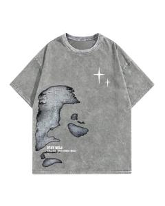 Vintage Oversized Graphic Tee for Men