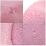 Hot Pink Wool Beret for Artists