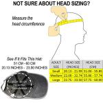 DALIX Washed Black Cotton Baseball Hat for Artists