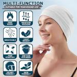 Headshion Cotton Skull Caps 4-Pack for All