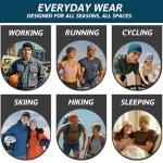 Headshion Cotton Skull Caps 4-Pack for All