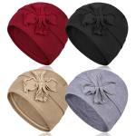 Floral Cotton Turbans for Women's Hair Loss