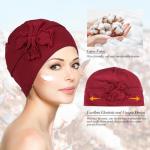Floral Cotton Turbans for Women's Hair Loss