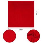 Red Beret Hat and Scarf Set for Artists