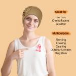 Floral Cotton Turbans for Women's Hair Loss