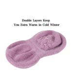 Purple Rabbit Fur French Beret Hat for Artists