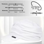 Ruphedy Women's Summer Newsboy Cap (White)