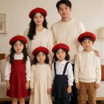 IZUS Wool Beret for Toddler Artists 4-8T