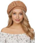 Pumpkin Crochet Beret for Creative Women