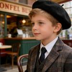 IZUS Toddler French Beret for Creative Kids