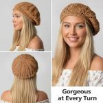 Pumpkin Crochet Beret for Creative Women